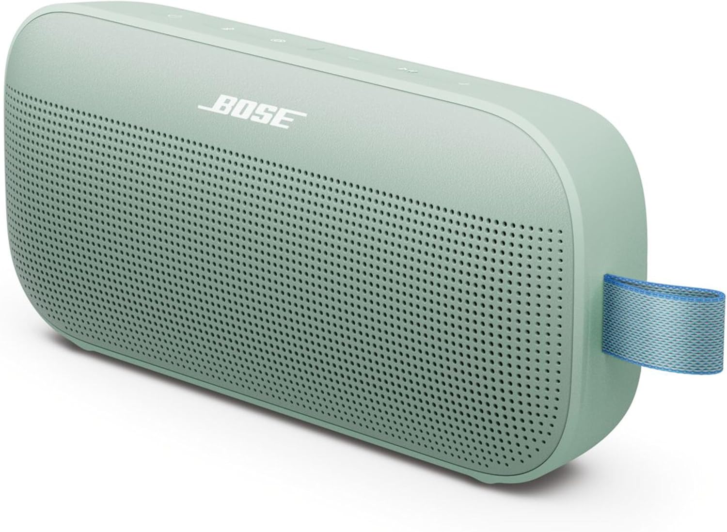 Visit the Bose Store Bose New SoundLink Flex Portable Bluetooth Speaker (2nd Gen), Portable Outdoor Speaker with Hi-Fi Audio, Up to 12 Hours Battery Life, Waterproof and Dustproof, Blue Dusk